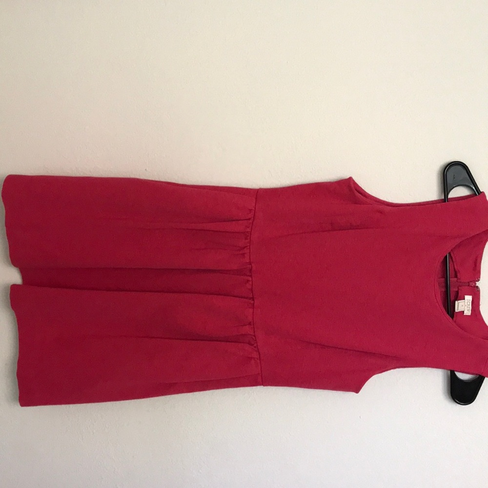 J Crew Medium Pink Dress with pockets